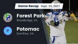 Recap: Forest Park  vs. Potomac  2021