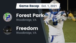 Recap: Forest Park  vs. Freedom  2021