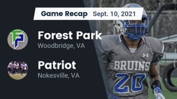 Recap: Forest Park  vs. Patriot   2021