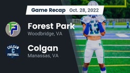 Recap: Forest Park  vs. Colgan  2022