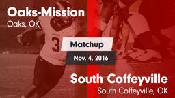 Matchup: Oaks-Mission vs. South Coffeyville  2016