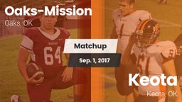 Matchup: Oaks-Mission vs. Keota  2017