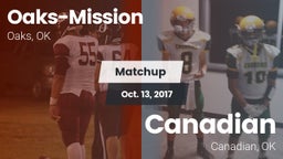 Matchup: Oaks-Mission vs. Canadian  2017