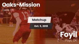 Matchup: Oaks-Mission vs. Foyil  2018