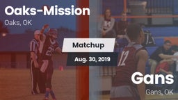 Matchup: Oaks-Mission vs. Gans  2019