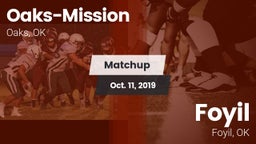 Matchup: Oaks-Mission vs. Foyil  2019