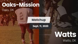 Matchup: Oaks-Mission vs. Watts  2020