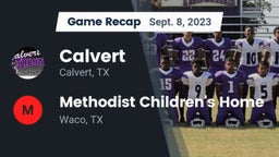 Recap: Calvert  vs. Methodist Children's Home  2023
