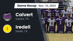Recap: Calvert  vs. Iredell  2023