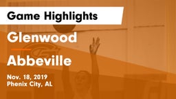 Glenwood  vs Abbeville  Game Highlights - Nov. 18, 2019