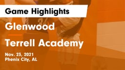 Glenwood  vs Terrell Academy  Game Highlights - Nov. 23, 2021