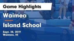 Waimea  vs Island School  Game Highlights - Sept. 28, 2019