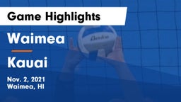 Waimea  vs Kauai  Game Highlights - Nov. 2, 2021