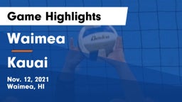 Waimea  vs Kauai  Game Highlights - Nov. 12, 2021