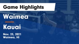 Waimea  vs Kauai  Game Highlights - Nov. 23, 2021