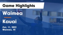 Waimea  vs Kauai  Game Highlights - Oct. 11, 2022