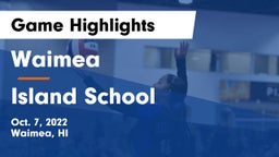 Waimea  vs Island School Game Highlights - Oct. 7, 2022