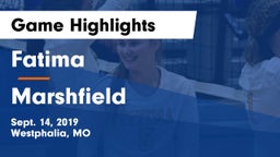 Fatima  vs Marshfield  Game Highlights - Sept. 14, 2019
