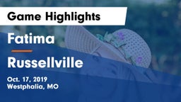Fatima  vs Russellville Game Highlights - Oct. 17, 2019
