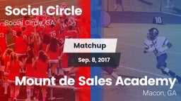 Matchup: Social Circle vs. Mount de Sales Academy  2017
