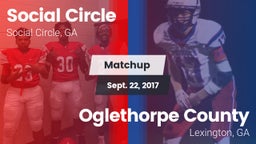 Matchup: Social Circle vs. Oglethorpe County  2017