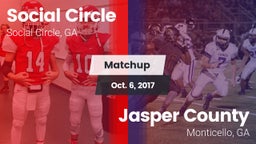 Matchup: Social Circle vs. Jasper County  2017