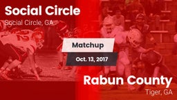 Matchup: Social Circle vs. Rabun County  2017