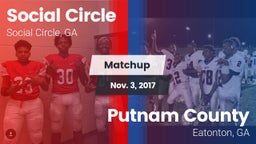 Matchup: Social Circle vs. Putnam County  2017