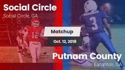 Matchup: Social Circle vs. Putnam County  2018