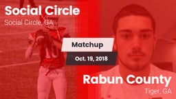 Matchup: Social Circle vs. Rabun County  2018