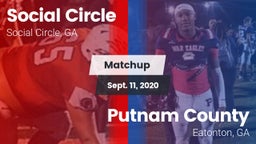 Matchup: Social Circle vs. Putnam County  2020