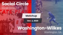 Matchup: Social Circle vs. Washington-Wilkes  2020