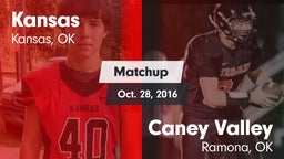 Matchup: Kansas vs. Caney Valley  2016