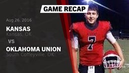 Recap: Kansas  vs. Oklahoma Union  2016