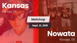 Matchup: Kansas vs. Nowata  2018