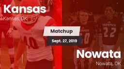 Matchup: Kansas vs. Nowata  2019