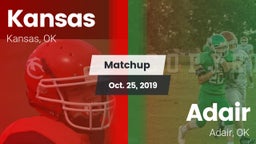 Matchup: Kansas vs. Adair  2019