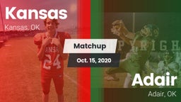 Matchup: Kansas vs. Adair  2020