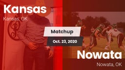 Matchup: Kansas vs. Nowata  2020