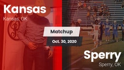 Matchup: Kansas vs. Sperry  2020