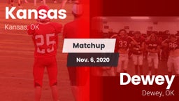 Matchup: Kansas vs. Dewey  2020