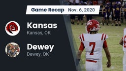 Recap: Kansas  vs. Dewey  2020