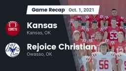 Recap: Kansas  vs. Rejoice Christian  2021