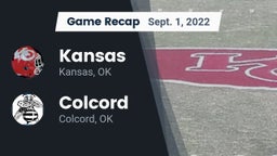 Recap: Kansas  vs. Colcord  2022