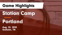 Station Camp vs Portland  Game Highlights - Aug. 25, 2020