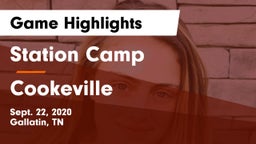 Station Camp vs Cookeville Game Highlights - Sept. 22, 2020