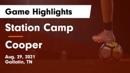 Station Camp  vs Cooper  Game Highlights - Aug. 29, 2021