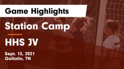 Station Camp  vs HHS JV Game Highlights - Sept. 13, 2021