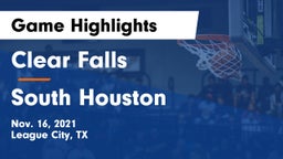Clear Falls  vs South Houston  Game Highlights - Nov. 16, 2021