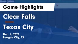 Clear Falls  vs Texas City  Game Highlights - Dec. 4, 2021